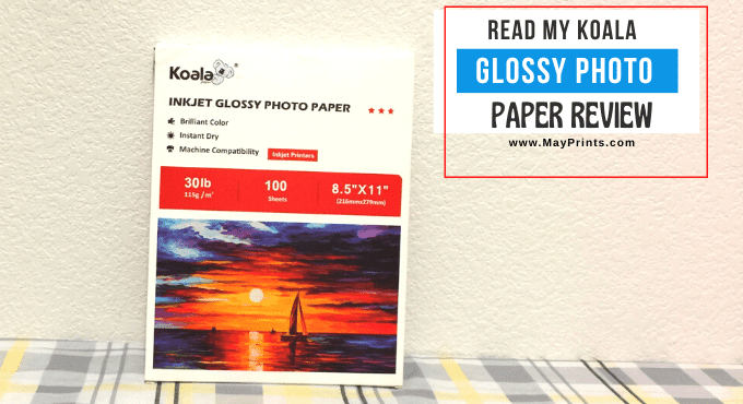 KOALA PAPER - PEARL GLOSSY PHOTO PAPER REVIEW 